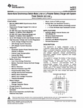 DataSheet bq24610 pdf